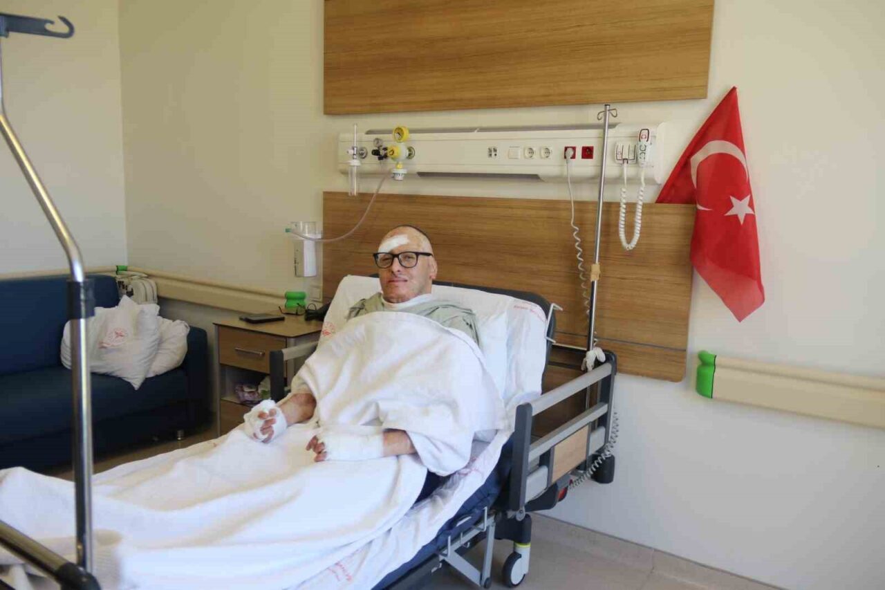 Azerbaycan’da 6 bin volt olan yüksek elektrik gerilimine kapılan elektrik