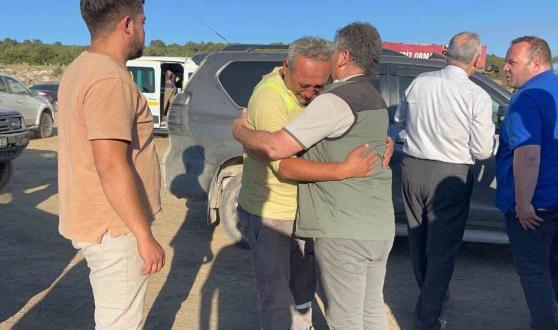 Eskişehir’in Seyitgazi ilçesinde çıkan orman yangınında 12 görevli yaralanırken, alevlerin