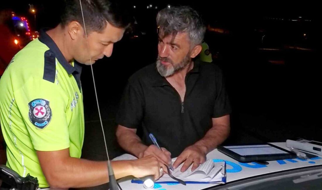 Aksaray’da yasal sınırın 4 katı üzerinde alkol alıp direksiyon başına