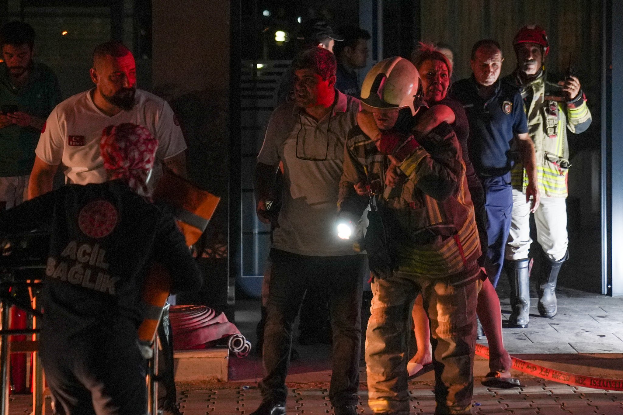 Başkent Ankara’nın Çankaya ilçesi Yaşamkent semtinde 26 katlı bir binada