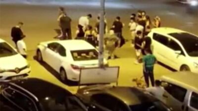 Başkent Ankara’nın Eryaman semtinde yolun karşısına geçmek isterken otomobiln çarptığı