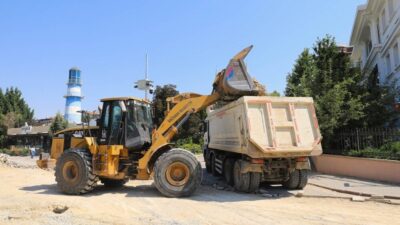 Ankara'nın ilçesi Keçiören Belediyesi tarafından ilçenin dört bir yanında altyapı