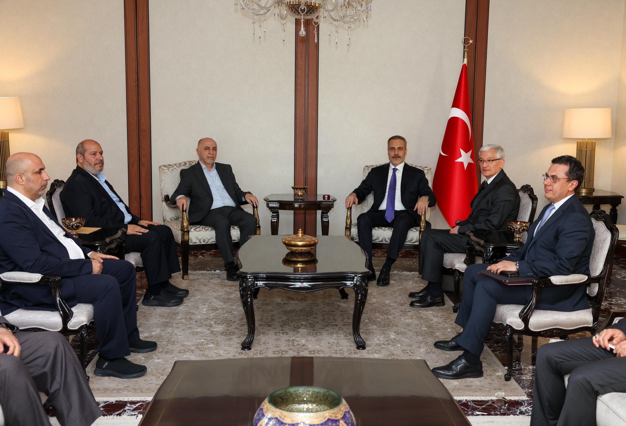 Dışişleri Bakanı Hakan Fidan, Hamas Liderlik Konseyi Başkanı Muhammed İsmail