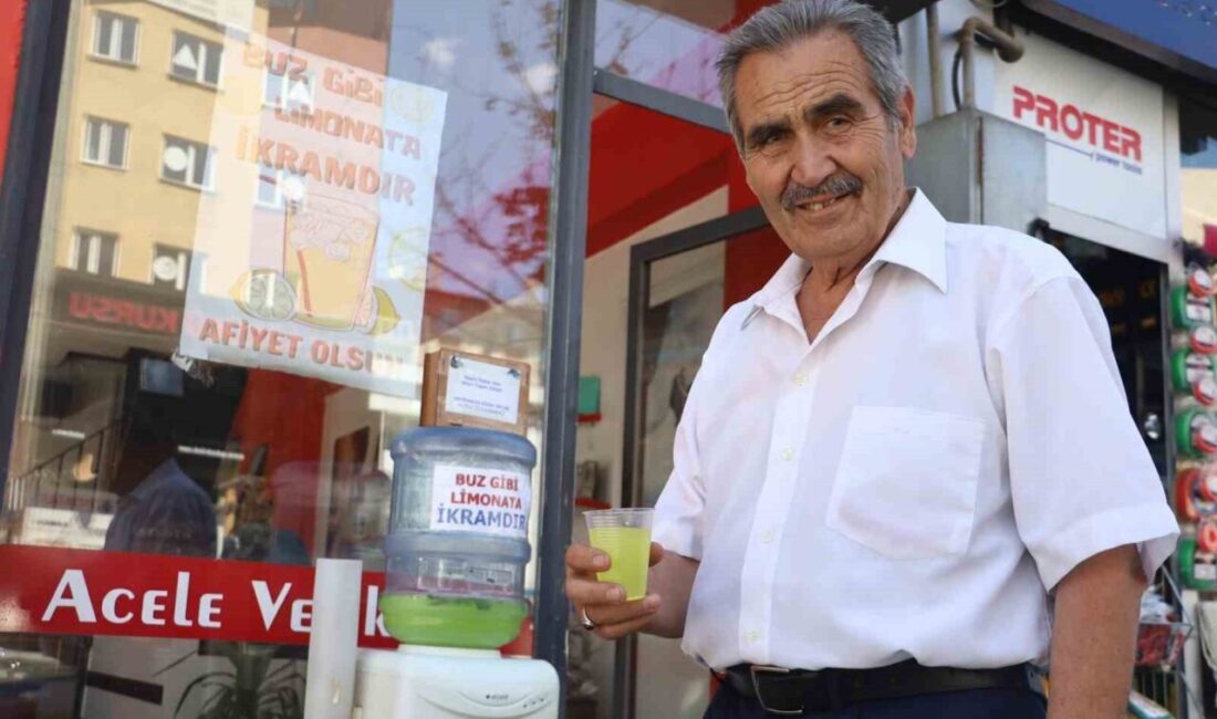 Sivas’ta fotoğrafçılık yapan çift, yaz sıcağından bunalan ve serinlemek isteyen