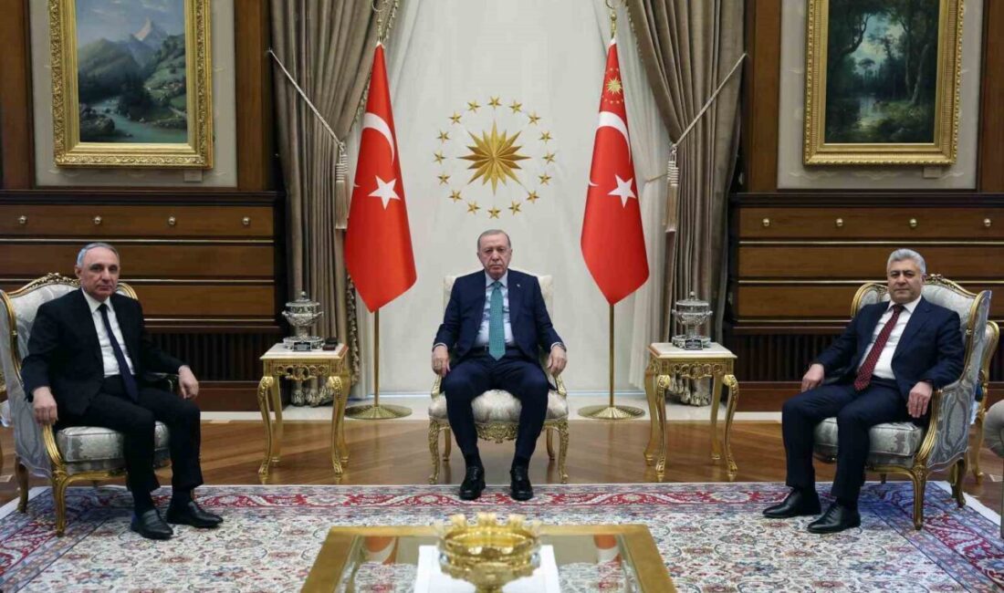 Cumhurbaşkanı Recep Tayyip Erdoğan, Azerbaycan Cumhuriyeti Başsavcısı Kamran Aliyev’i Cumhurbaşkanlığı