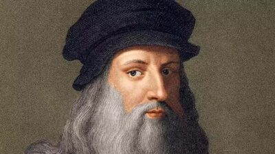 Dünyaca ünlü sanatçı Leonardo da Vinci’nin ünlü Vitruvius Adamı çiziminde