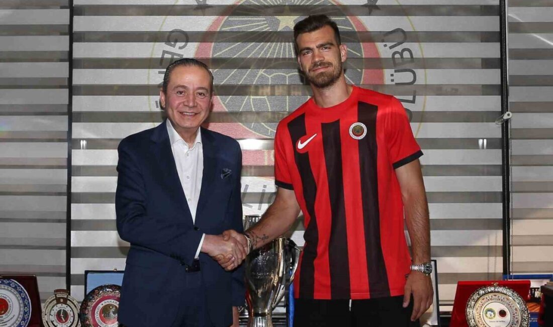 Başkent Ankara ekibi Gençlerbirliği, Yunan savunma oyuncusu Dimitrios Goutas ile