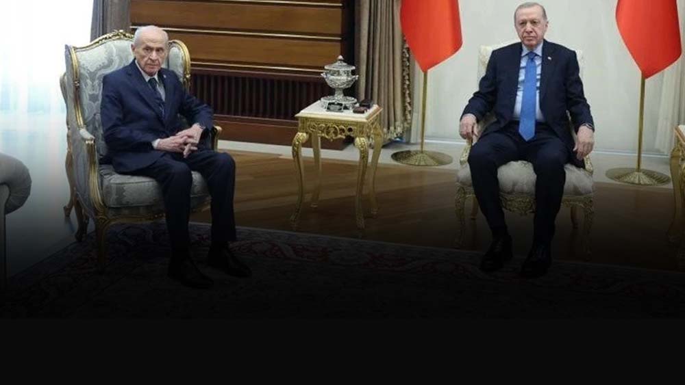 Cumhurbaşkanı Recep Tayyip Erdoğan, Milliyetçi Hareket Partisi (MHP) Genel Başkanı