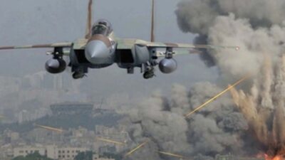 İsrail Hava Kuvvetleri, Suriye’nin Lazkiye ilinde bulunan 107. Tugay’a yönelik