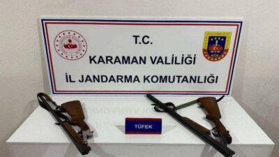 Karaman’da jandarma ekipleri tarafından yapılan asayiş, narkotik ve trafik uygulamalarında