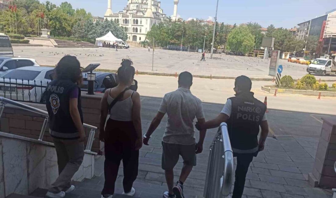 Kırıkkale’de düzenlenen operasyonda bir miktar yasaklı madde ile 43 bin