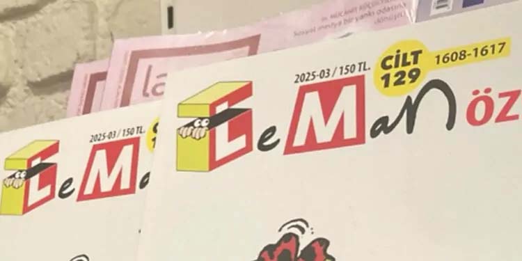 Leman dergisinden yapılan açıklamada "Mazlum Müslüman halkın haklılığı çizilmek istendi.