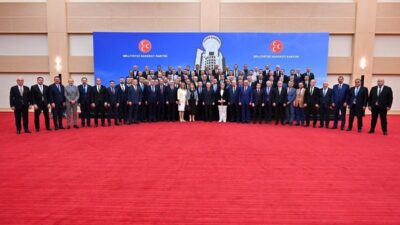 MHP Genel Başkanı Devlet Bahçeli’nin başkanlığında Ankara'da MHP İl Başkanları