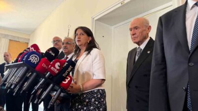 Dem Parti, İmralı’da terör örgütü PKK lideri Öcalan ile 3