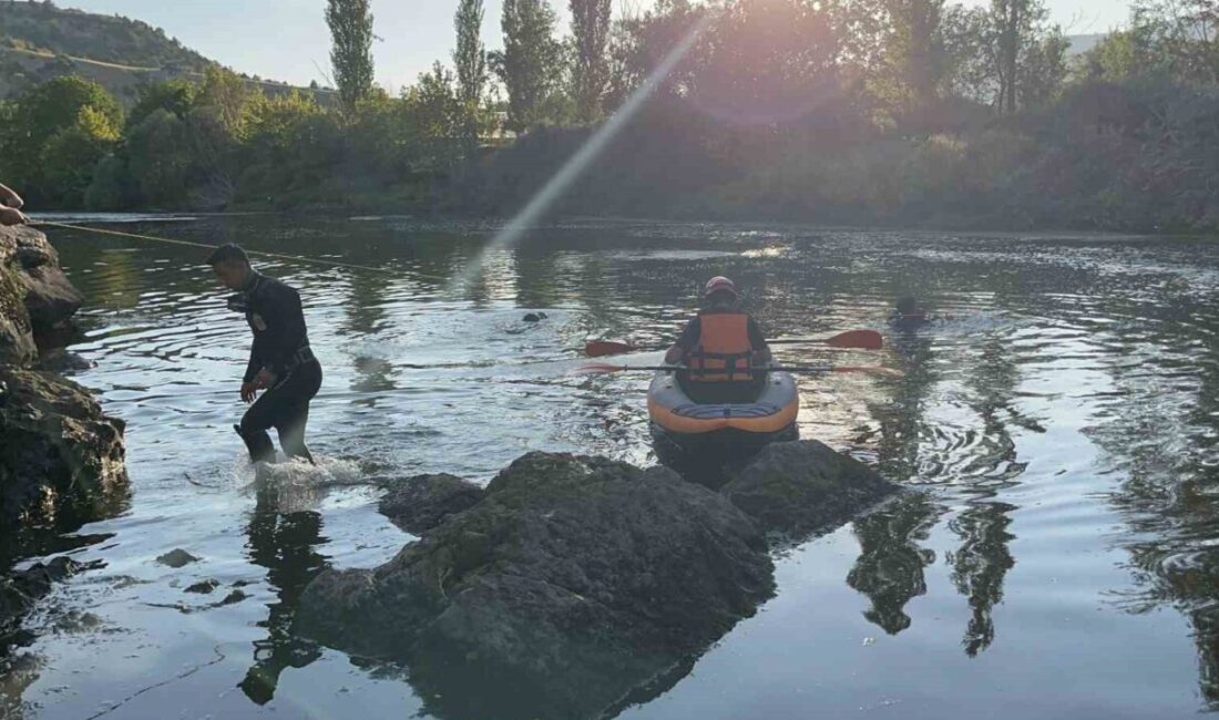 Eskişehir’in Sarıcakaya ilçesinde serinlemek için girdikleri Sakarya Nehri’nde kaybolan iki