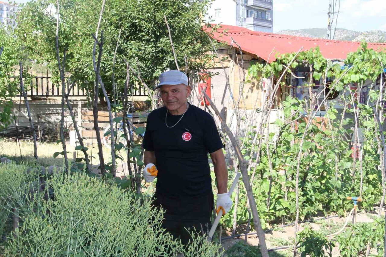 İstanbul’da şehir hayatından sıkılan 70 yaşındaki vatandaş, çocukluk hayalini gerçekleştirerek