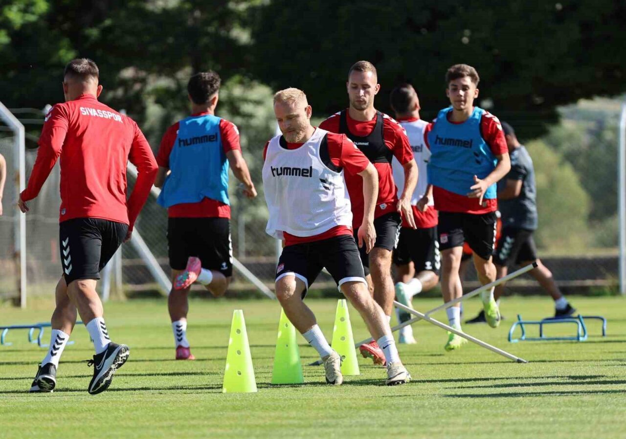 Sivasspor, Trendyol 1. Lig 2025-2026 sezonu hazırlıkları kapsamında ikinci etap