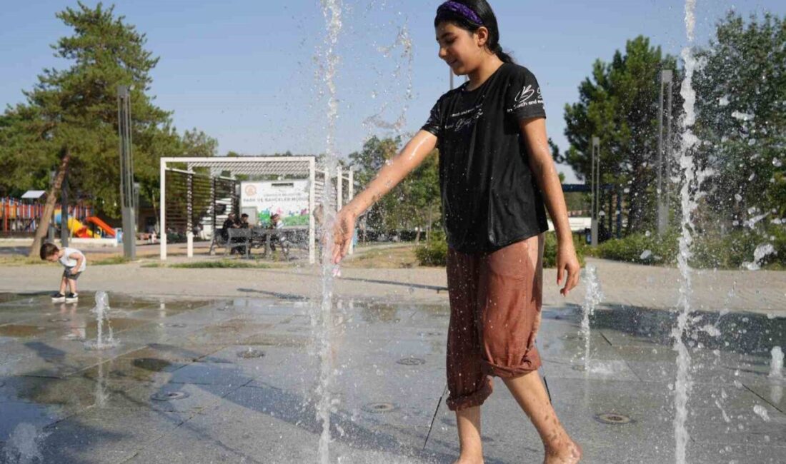 Kırıkkale’de hava sıcaklıkları mevsim normallerinin üzerine çıkarak 40 derecenin üzerine