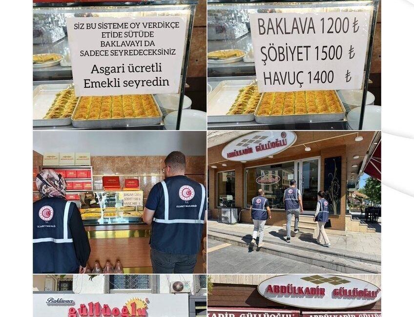 Ticaret Bakan Yardımcısı Mahmut Gürcan, bir sosyal medya hesabından paylaşılan