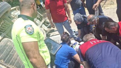 Nevşehir’de otomobil ile motosikletin çarpıştığı trafik kazasında ağır yaralanan astsubay