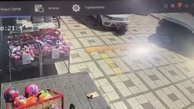 Konya’da otoparkta yere çömelip poşetleriyle uğraşırken manevra yapan SUV tipi