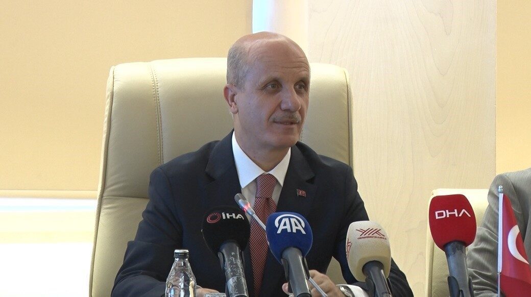 Yükseköğretim Kurulu (YÖK) Başkanı Erol Özvar ile Ürdün Yükseköğretim ve