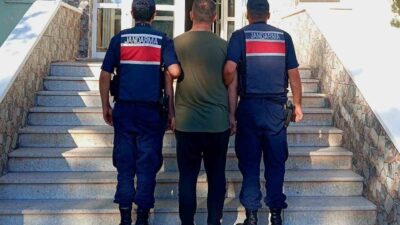 Kırıkkale’de jandarma ekiplerince yakalanan ve hakkında 5 yıl 1 ay
