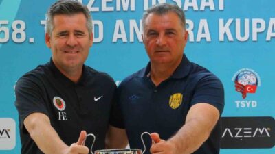 MKE Ankaragücü ile Gençlerbirliği arasında oynanacak 58. Türkiye Spor Yazarları