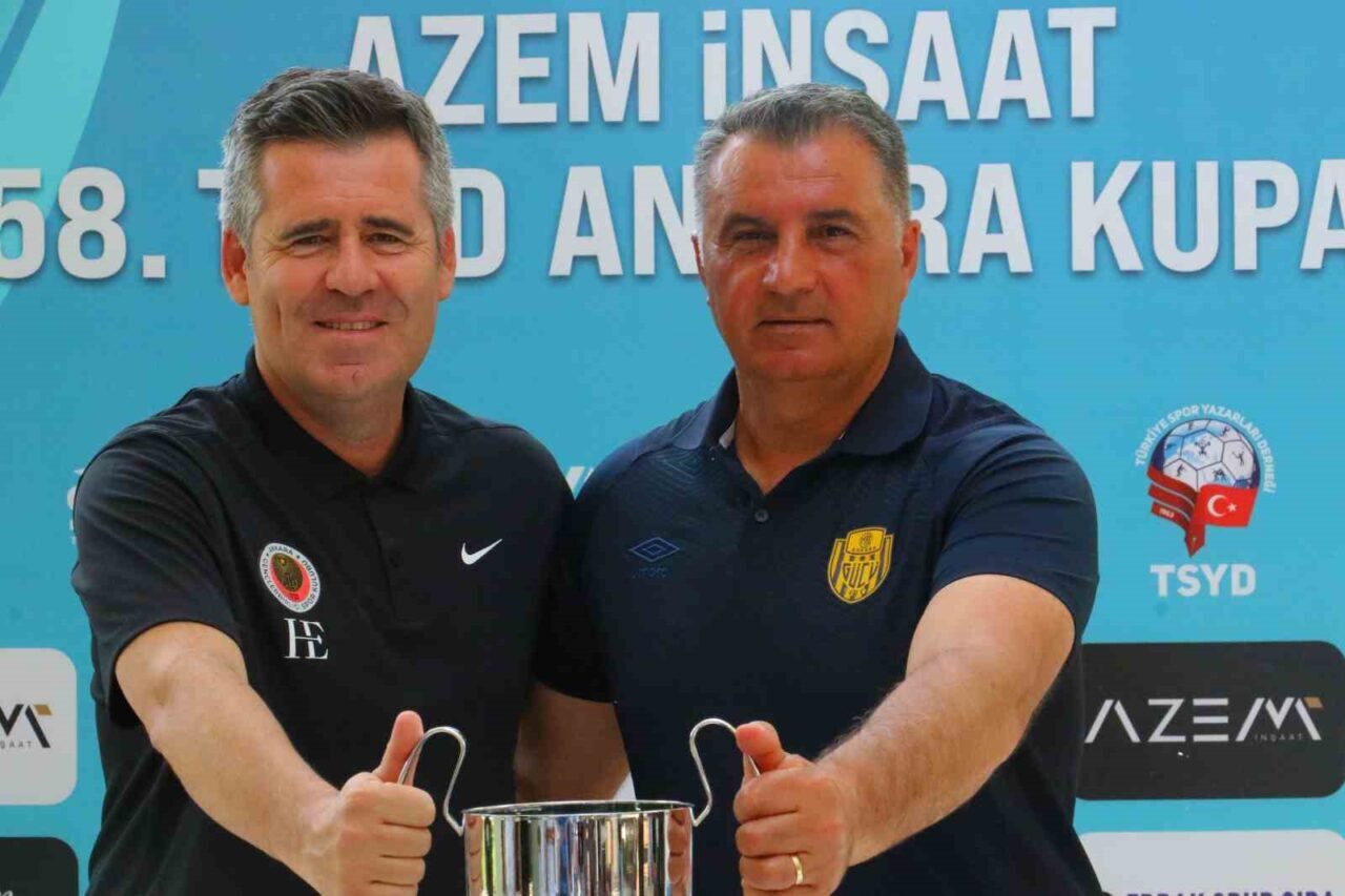 MKE Ankaragücü ile Gençlerbirliği arasında oynanacak 58. Türkiye Spor Yazarları
