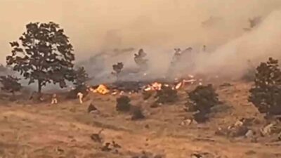 Aksaray’ın merkeze bağlı Karacaören köyünde ağaçlık alanda yangın çıktı. Bölgeye