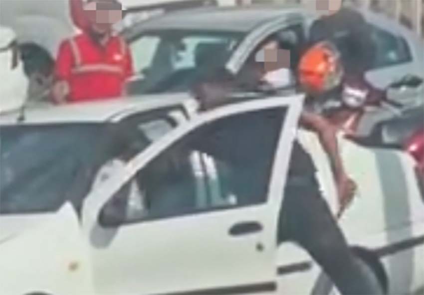 İçişleri Bakanı Ali Yerlikaya, Ankara’nın Altındağ ilçesinde trafikte bir aracın