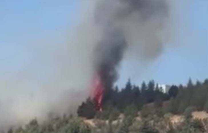 Ankara’nın Bala ilçesinde henüz bilinmeyen bir sebepten dolayı orman yangını
