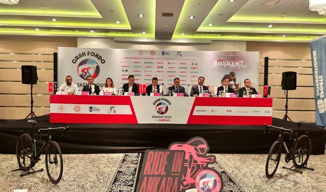 Ankara’da düzenlenecek olan Maximum Gran Fondo Başkent bisiklet yarışının lansmanı