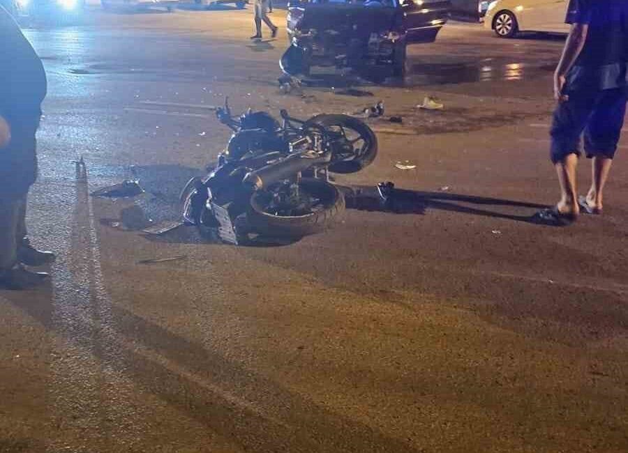 Başkent Ankara’da motosiklet ile otomobilin çarpıştığı kazada 1 kişi hayatını