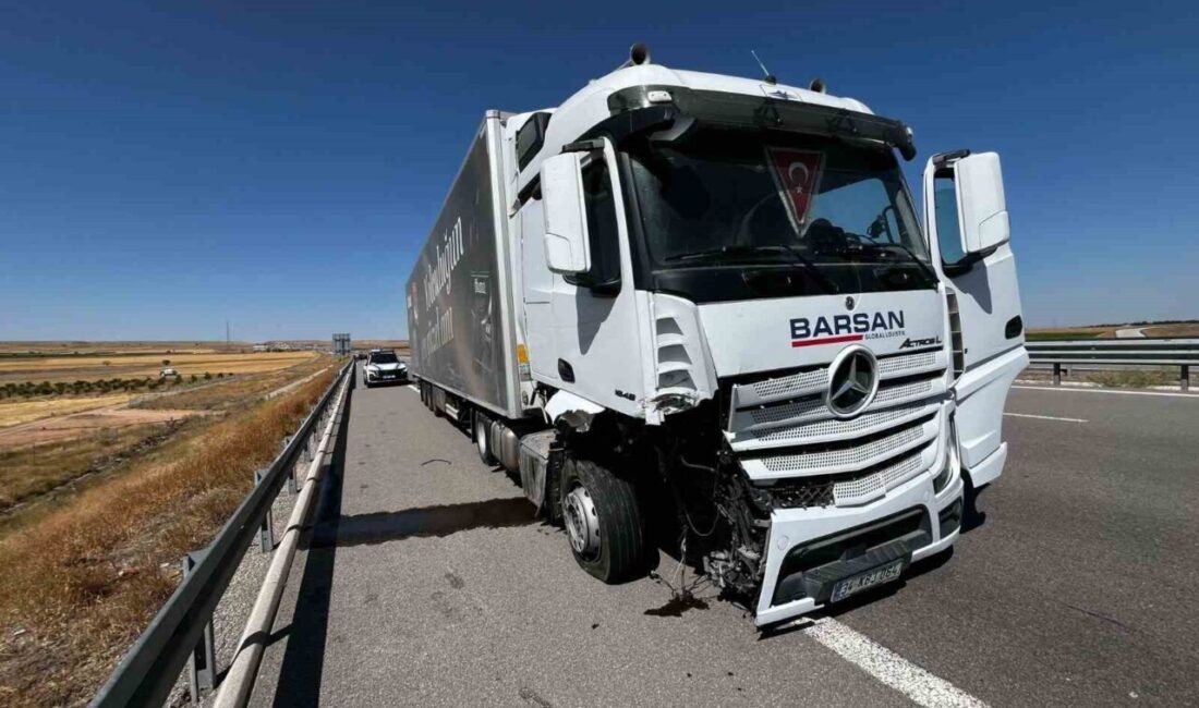 Ankara-Niğde Otoyolu Pınarcık mevkiinde meydana gelen trafik kazasında 1 kişi