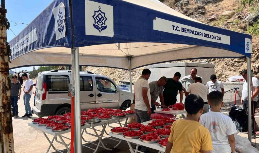 Ankara’nın Beypazarı ilçesinde birlik ve beraberliğin sağlanması için mevlit programı