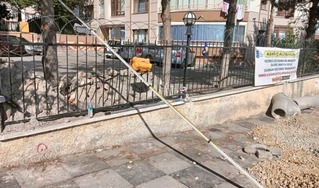 Ankara’da yol yapım çalışması sırasında elektrik akımına kapılan 19 yaşındaki