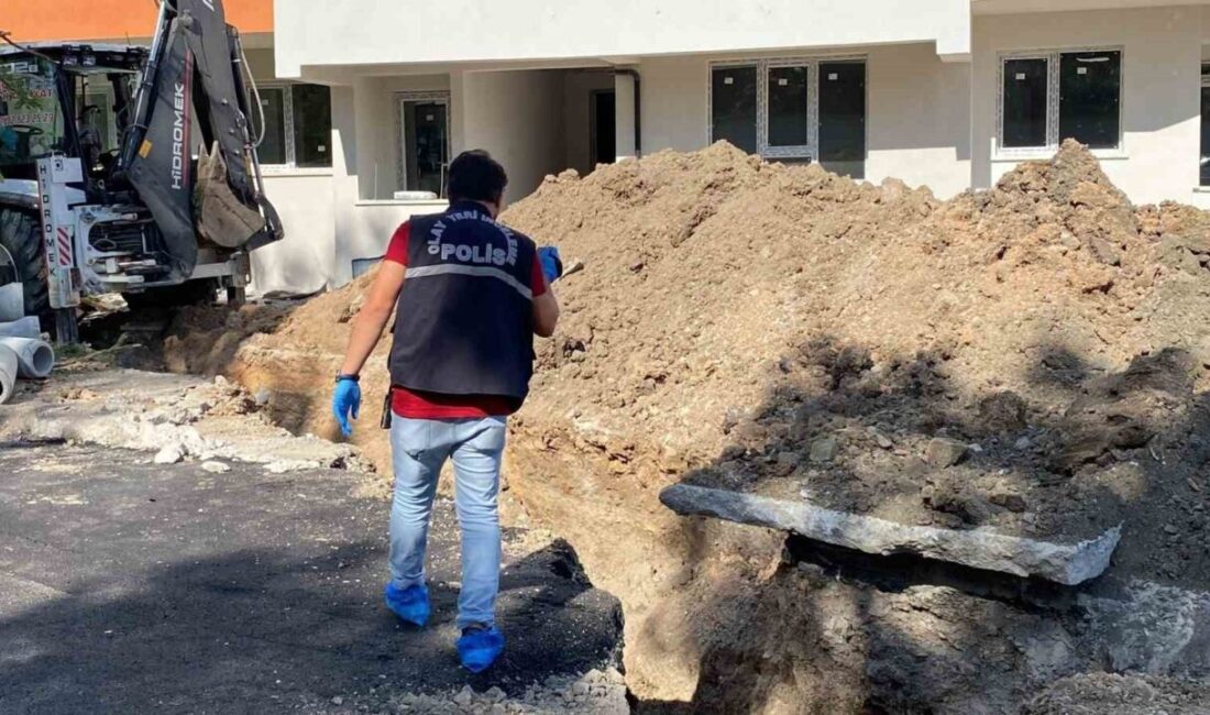 Ankara’da inşaat alanında yapılan kazı çalışması sırasında göçük meydana geldi,