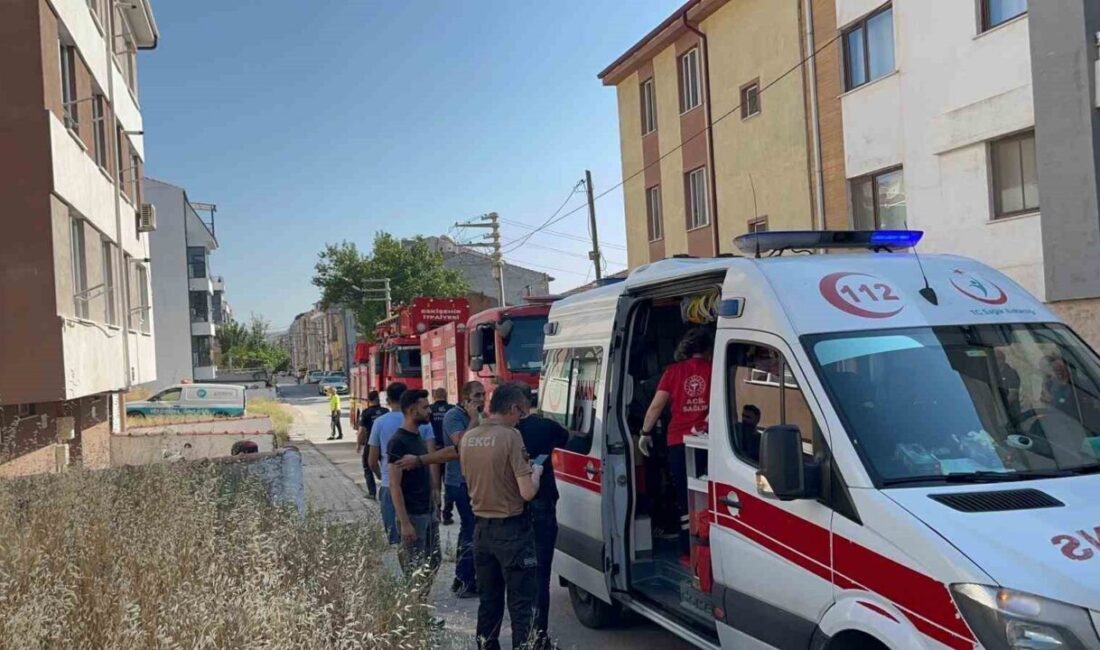 Eskişehir’de tek başına yaşadığı dairede çıkan yangında, dumandan zehirlenen 56