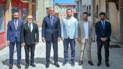 Kültür ve Turizm Bakanı Mehmet Nuri Ersoy, Türk dizilerinin çekildiği