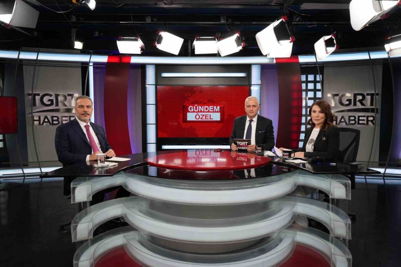 Dışişleri Bakanı Hakan Fidan, TGRT Haber’de Gündem Özel programında Türkiye
