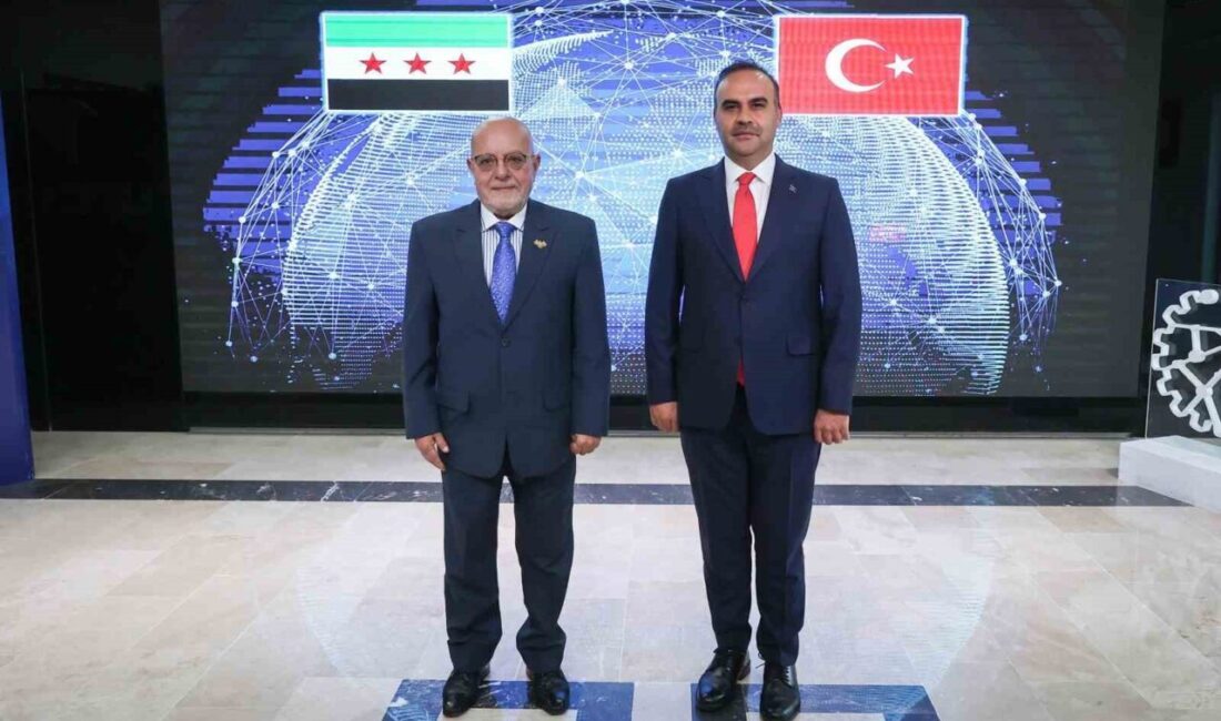 Sanayi ve Teknoloji Bakanı Mehmet Fatih Kacır, Suriye Ekonomi ve