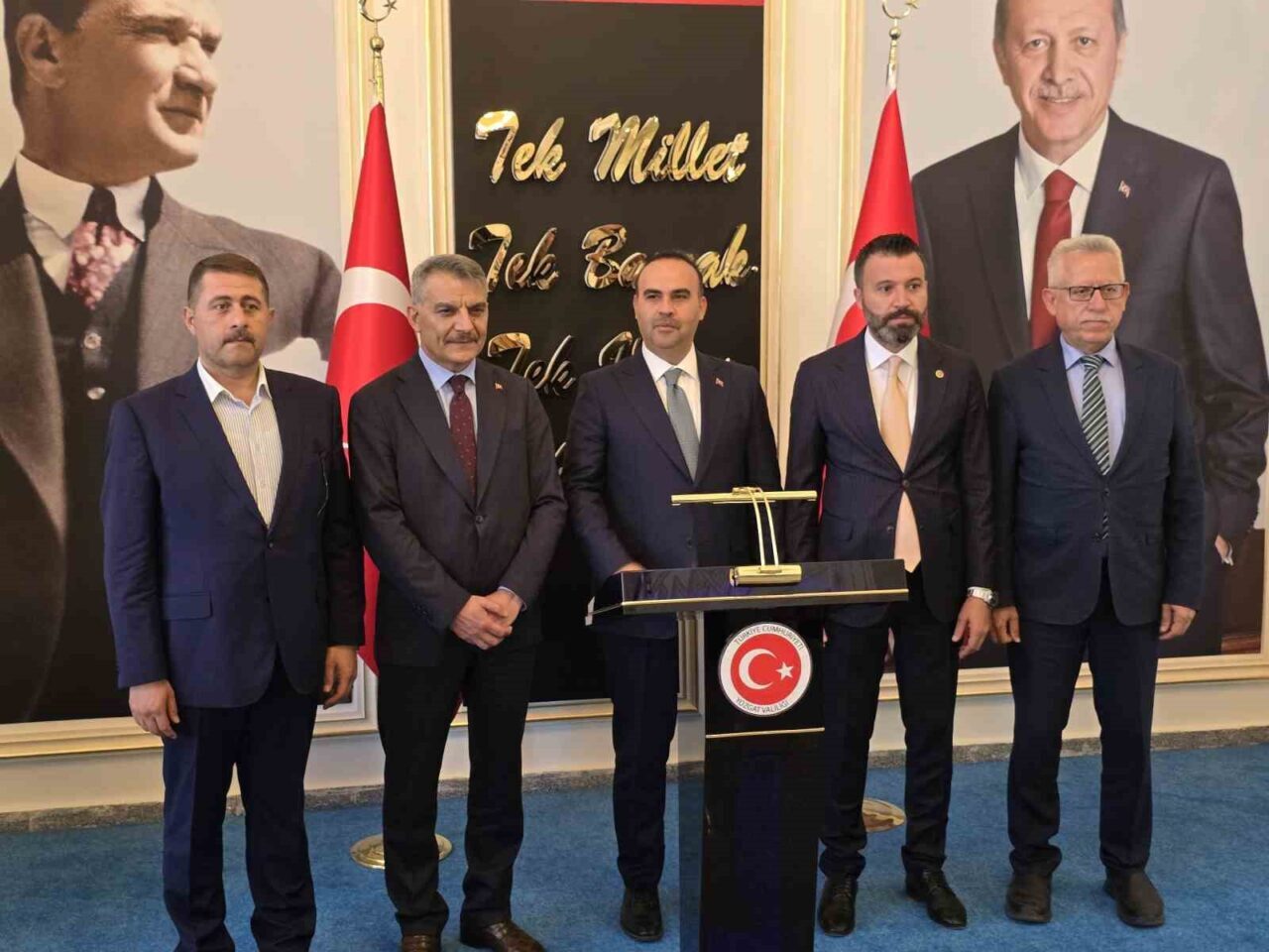 Sanayi ve Teknoloji Bakanı Mehmet Fatih Kacır, Yozgat’ta yaptığı konuşmada