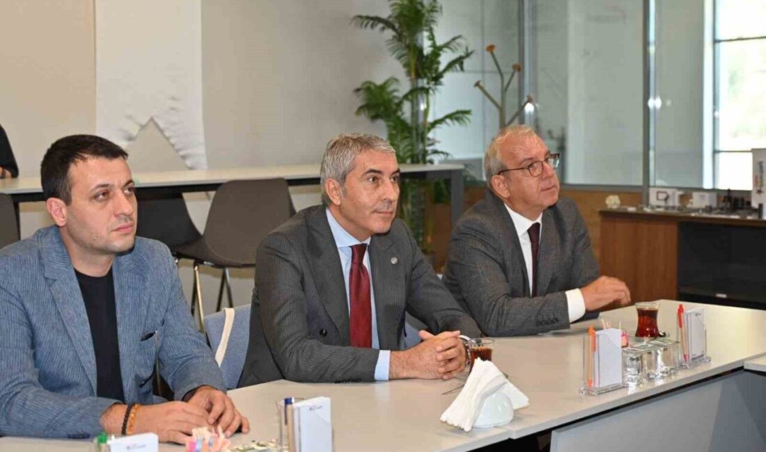 Ankara'nın Beypazarı Kaymakamı Ünal Coşkun ve beraberindeki heyet, OSTİM Organize