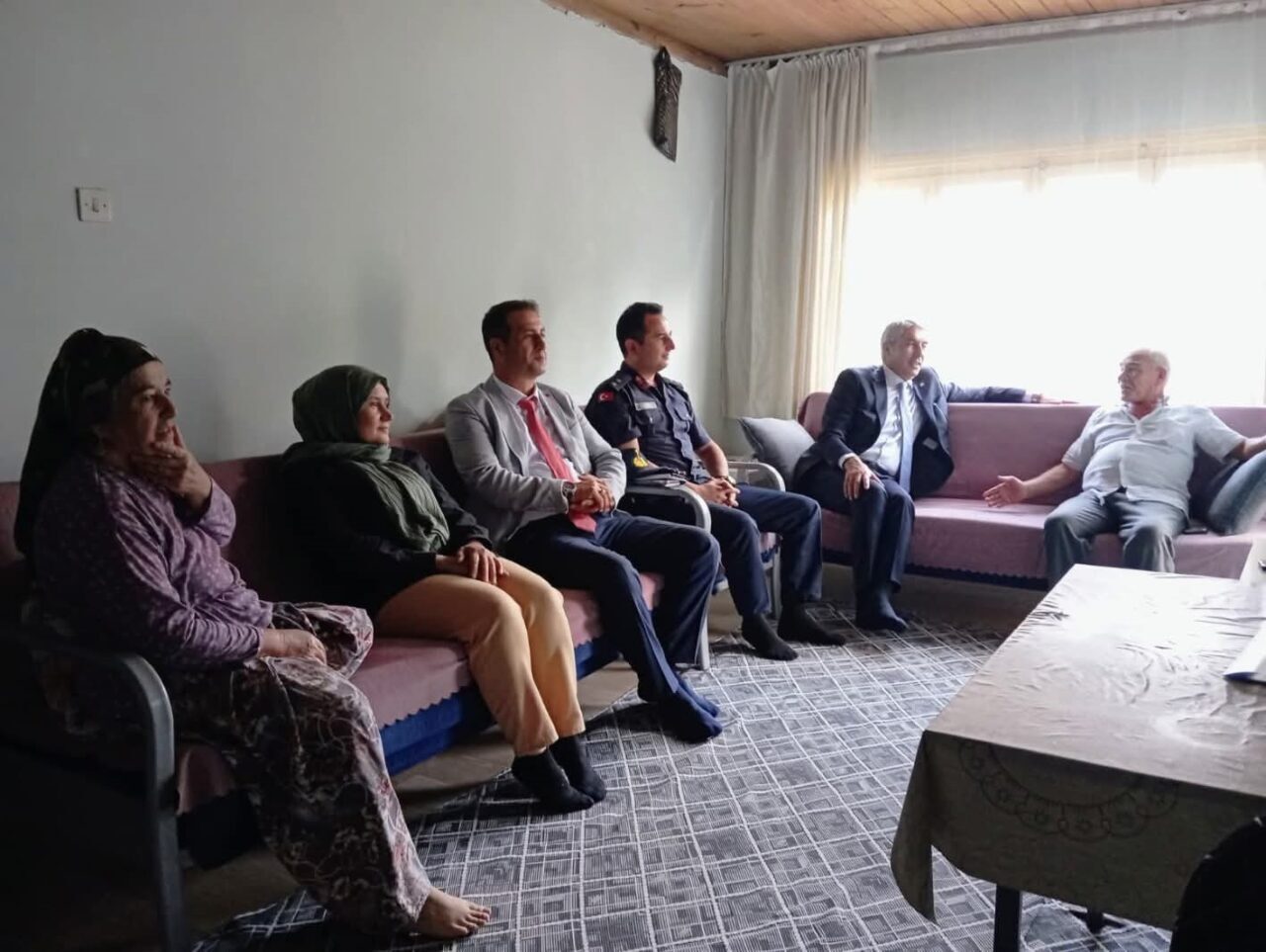 Ankara'da Beypazarı Kaymakamı Ünal Coşkun, Şehit Jandarma Uzman Çavuş Sefa