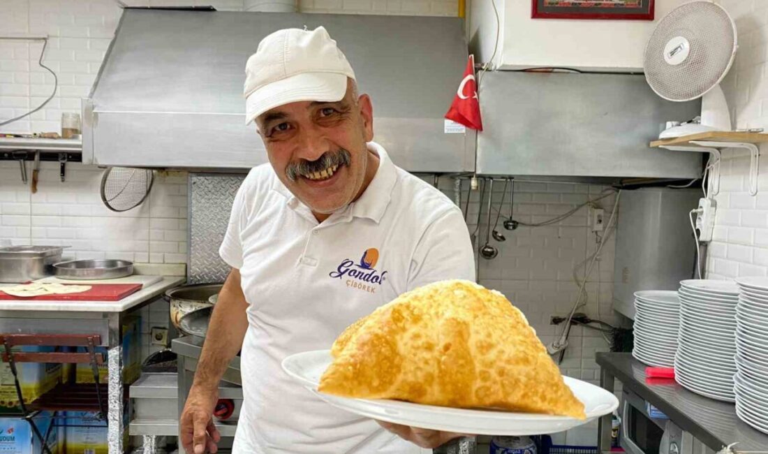 Çi börek ustası Necati Aslan, Eskişehir’in bu ünlü lezzeti hakkında
