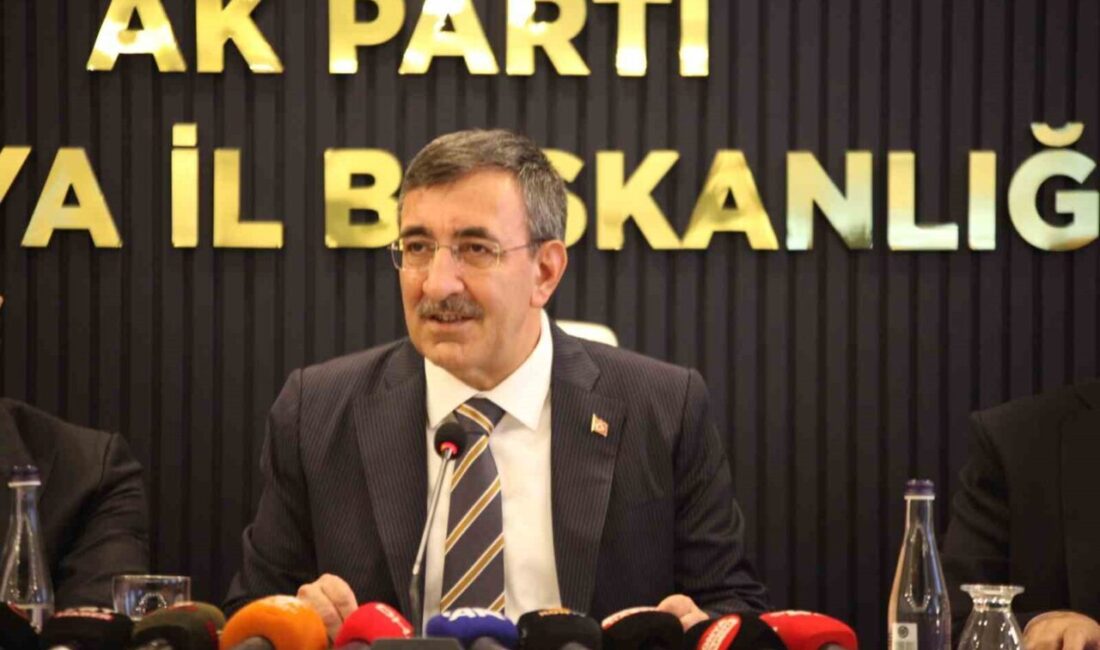Cumhurbaşkanı Yardımcısı Cevdet Yılmaz, "AK Partinin rotasını millet çizmiştir. Çizmeye