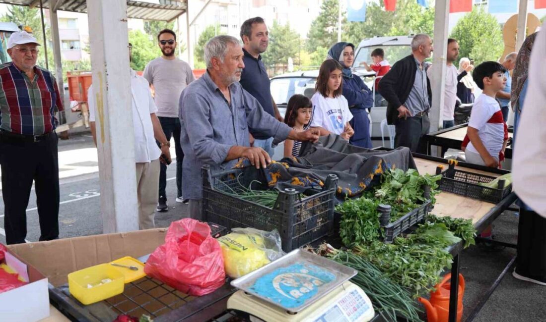 Sivas Belediyesi tarafından hayata geçirilen Doğal Ürünler ve Köy Pazarı