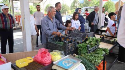 Sivas Belediyesi tarafından hayata geçirilen Doğal Ürünler ve Köy Pazarı