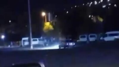 Kayseri’de polis ekipleri tarafından drift atan bir araca 64 bin